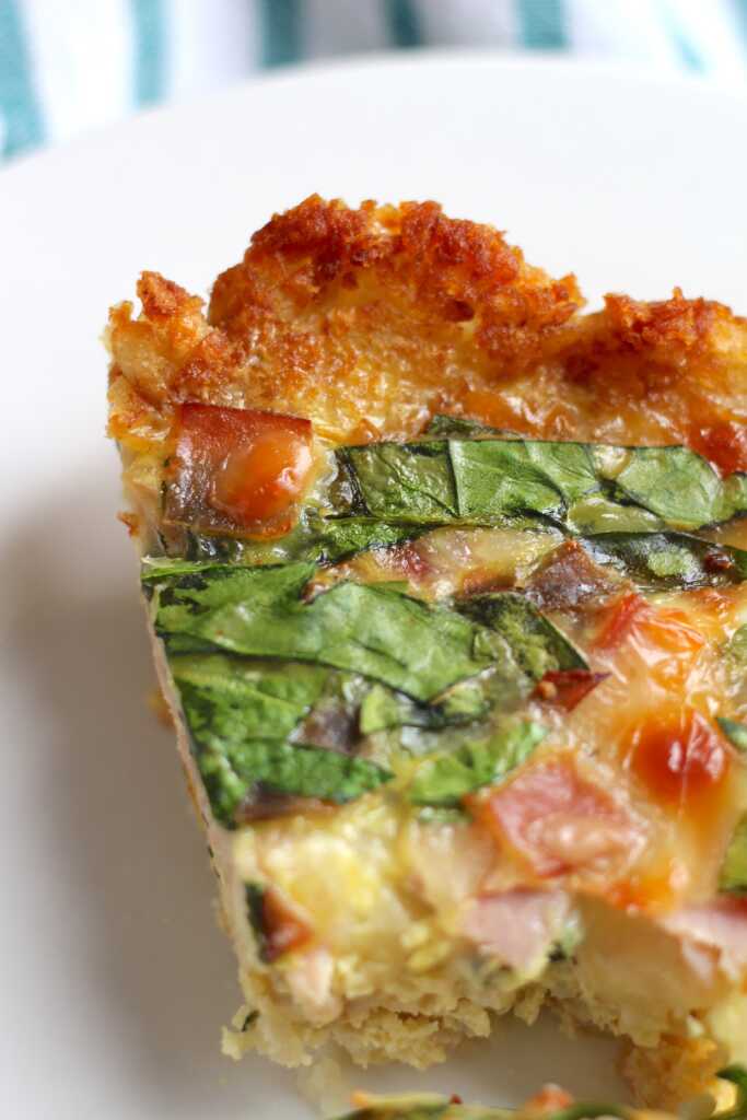 Tater Tot Crust Quiche 12 Tomatoes