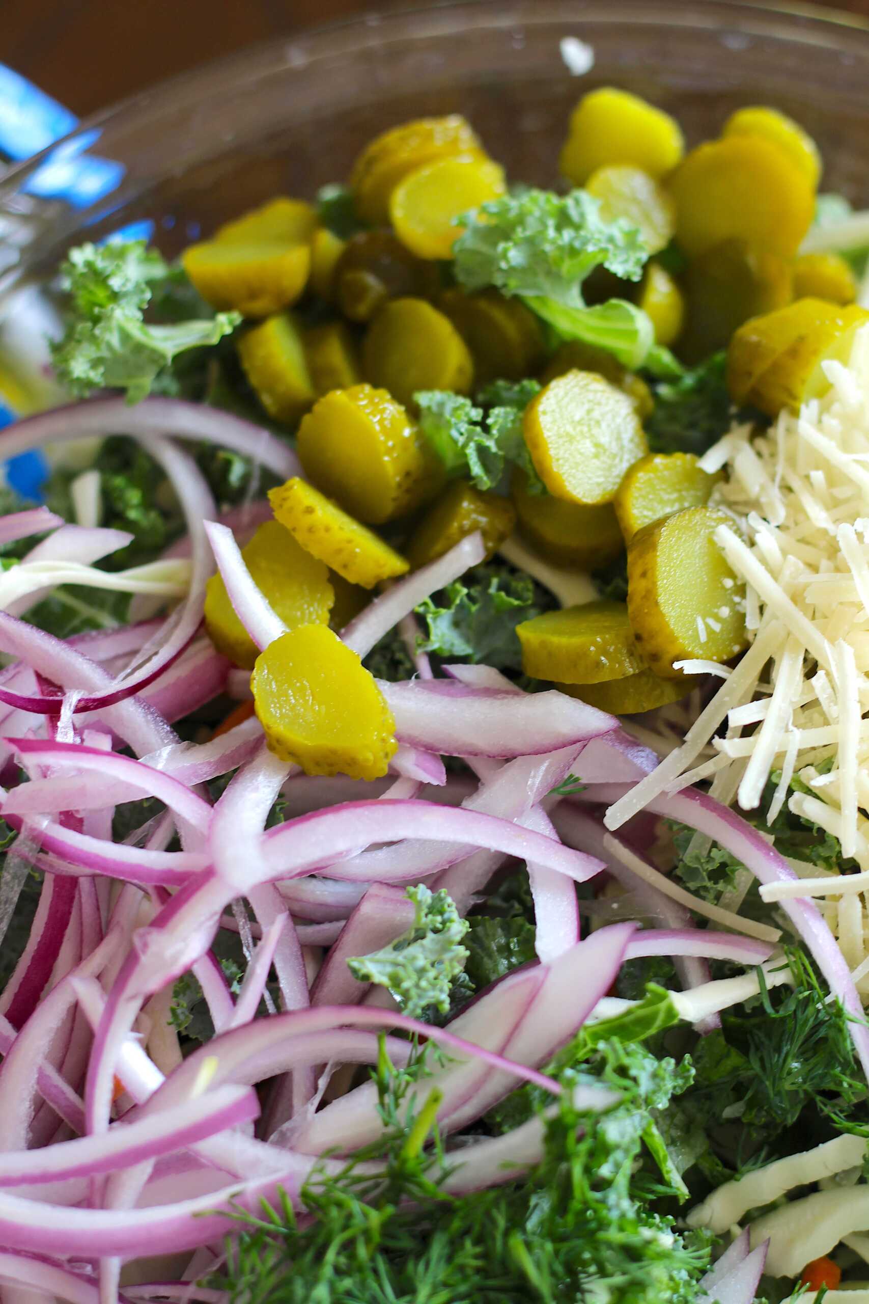 Dill pickle salad 2-min