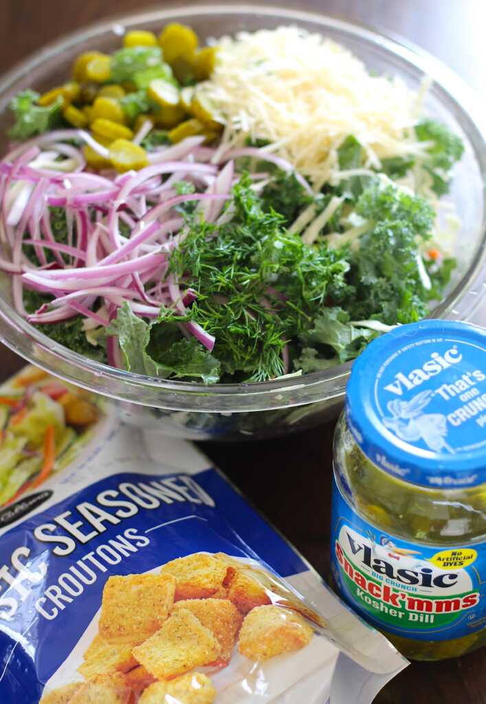 Dill Pickle Salad 12 Tomatoes