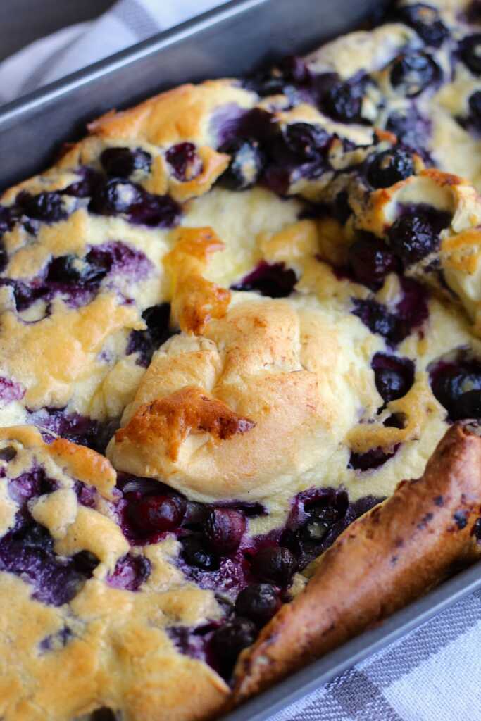 Blueberry Dutch Baby Bake 