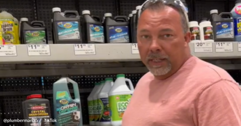 Plumber Shares Chemical-Free Hack To Unclog Drains