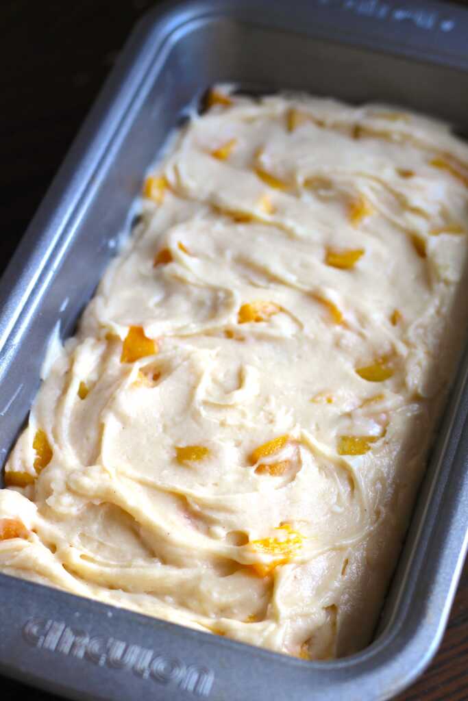 Peaches & Cream Cheese Loaf | 12 Tomatoes