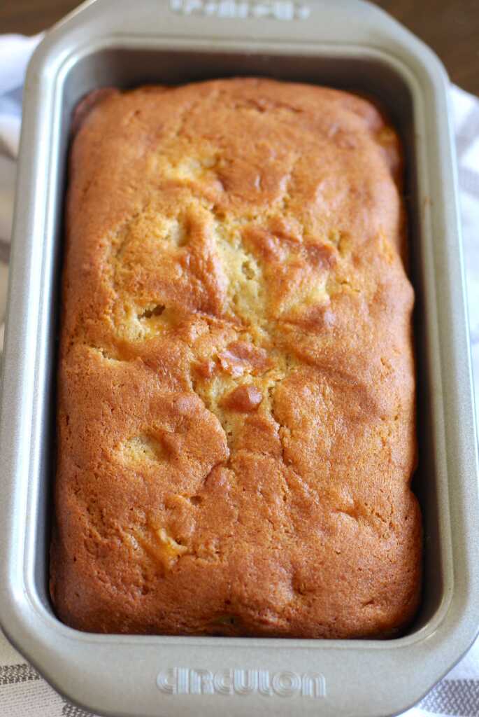 Peaches & Cream Cheese Loaf | 12 Tomatoes