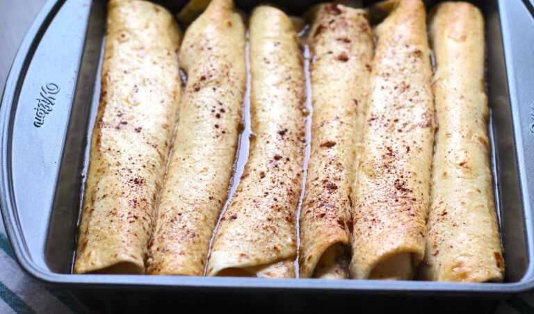 Apple Pie Enchiladas