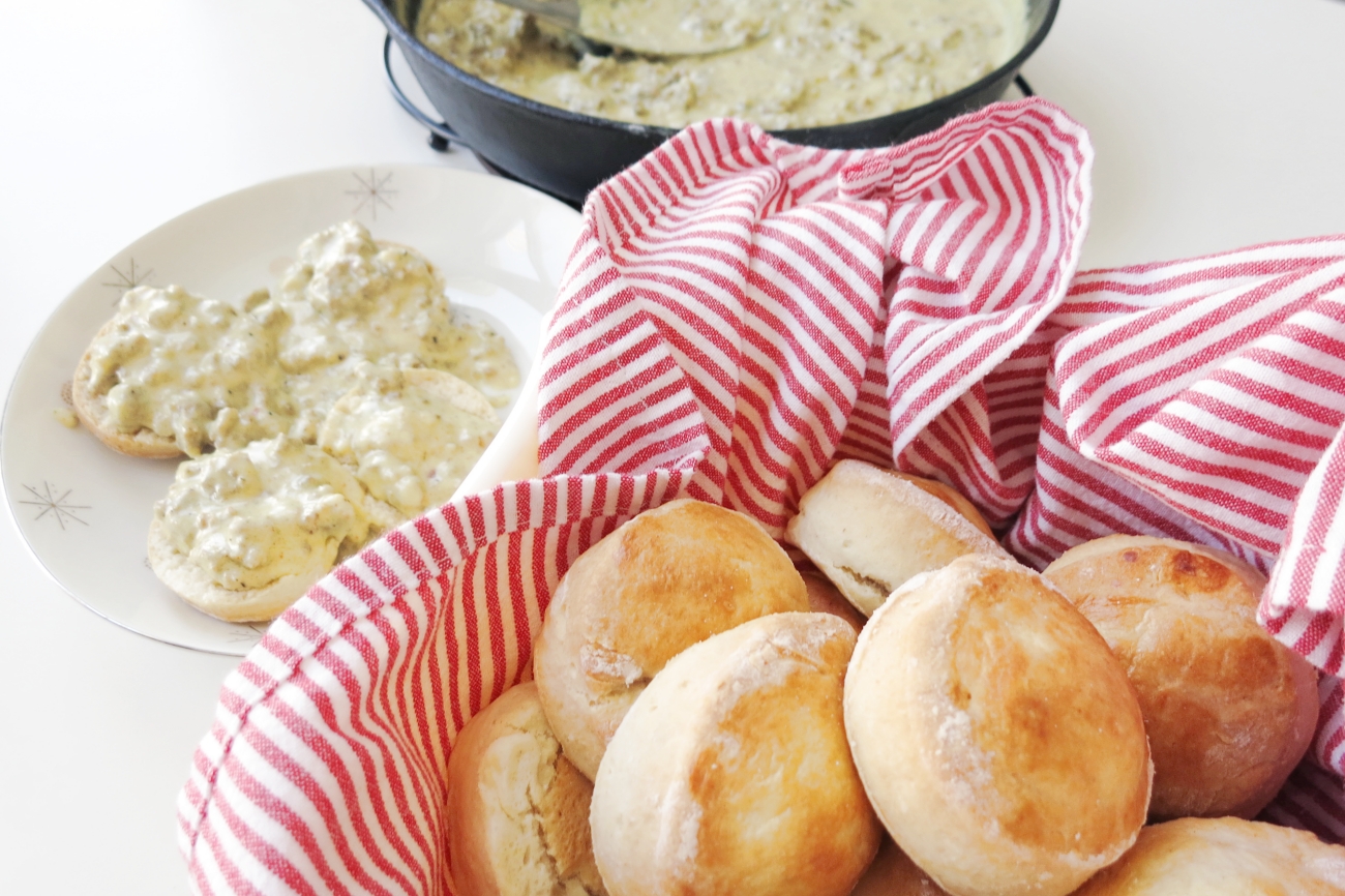 Classic Biscuits and Gravy