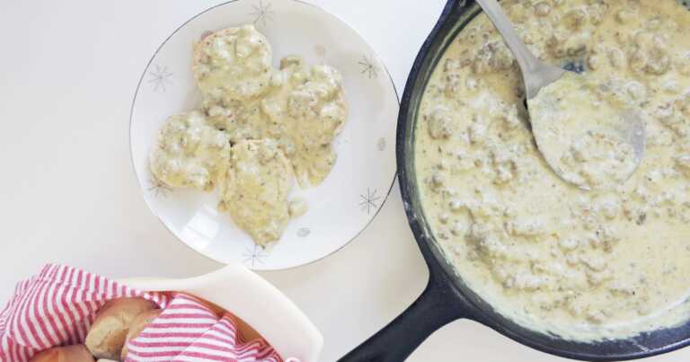 Classic Biscuits and Gravy