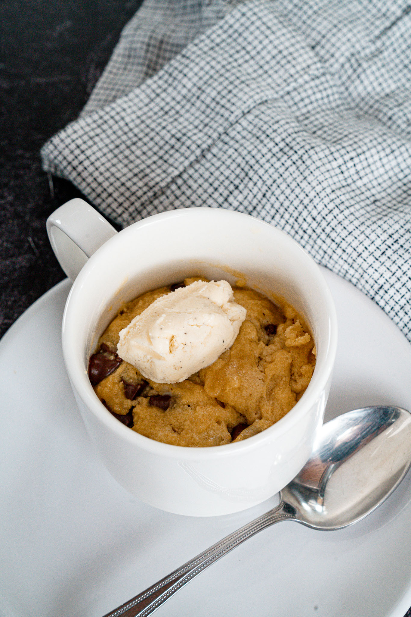 1-Minute Chocolate Chip Mug Cookie-image