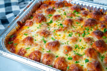 Meatball Sub Casserole | 12 Tomatoes