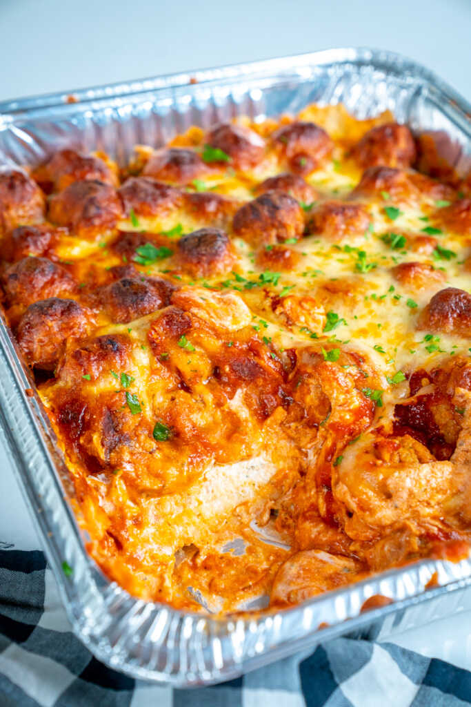 Meatball Sub Casserole | 12 Tomatoes