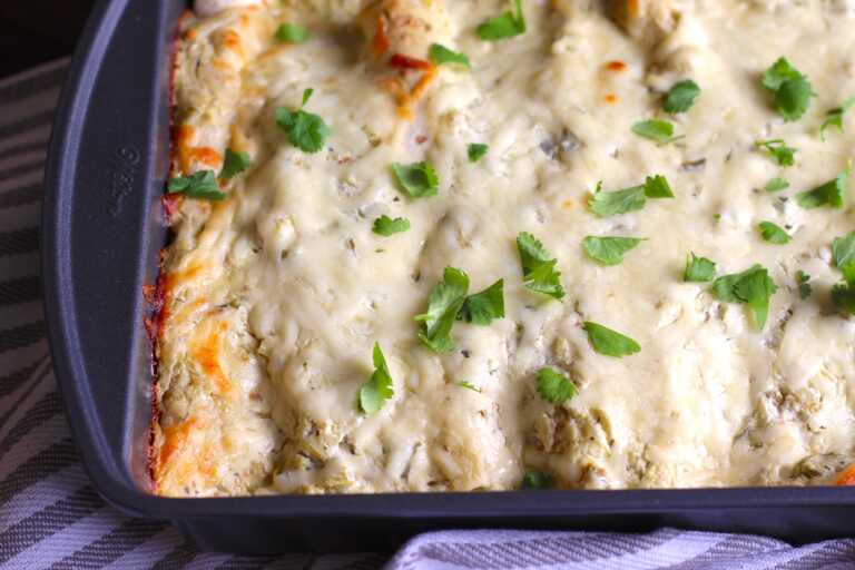 Pinto Bean Enchiladas