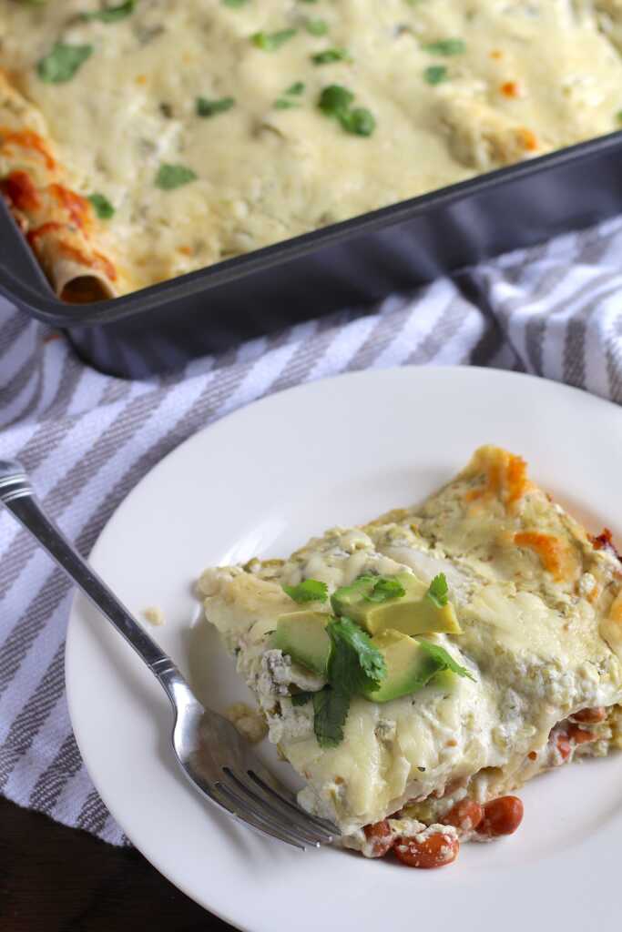 Pinto Bean Enchiladas 12 Tomatoes