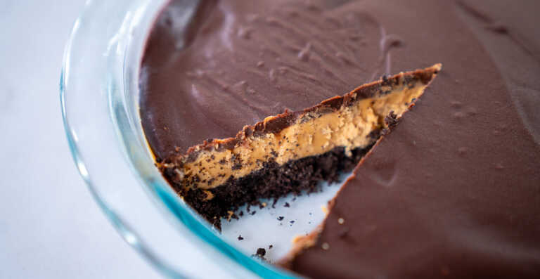 Double Chocolate Peanut Butter Pie