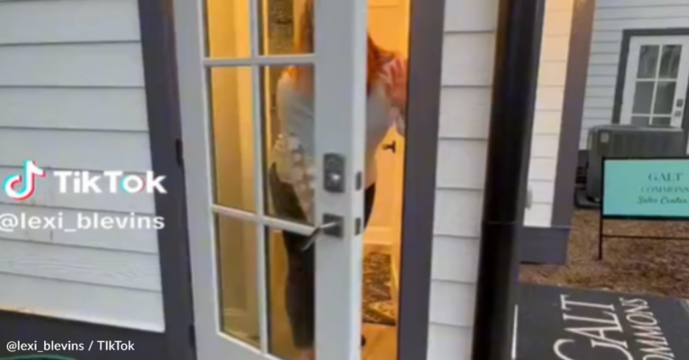 Realtor Shows Off New Home With “Package Area” For Online Deliveries
