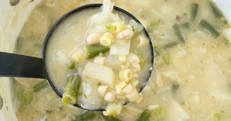 White Minestrone Soup