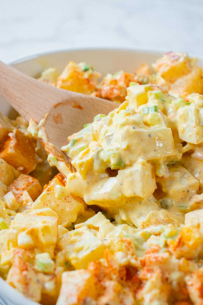 Deviled Egg Potato Salad 12 Tomatoes