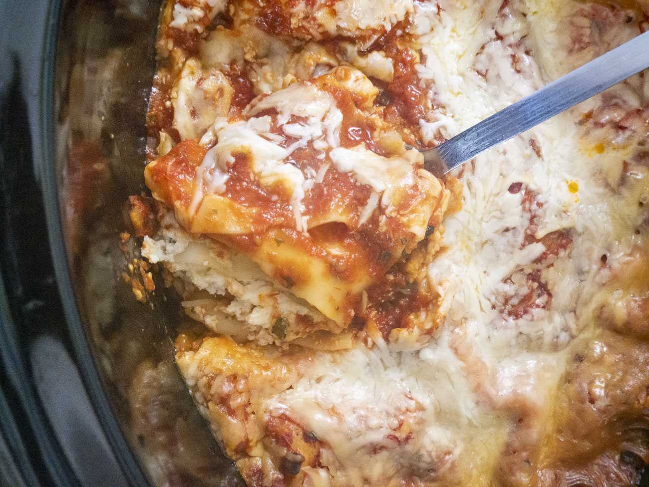 NO Boil Easy Crockpot Lasagna Recipe - 4 Hours