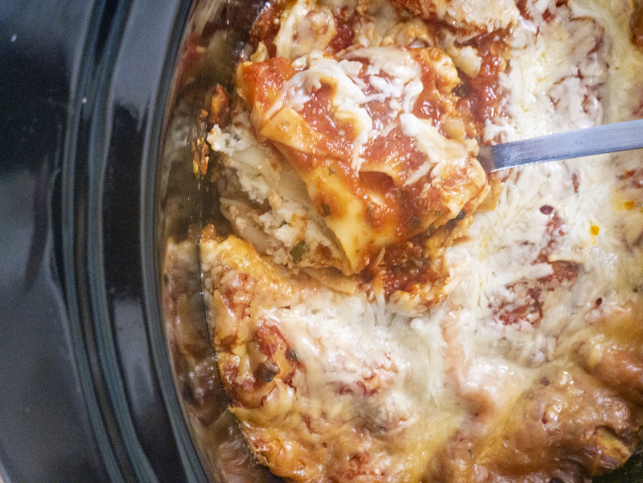 NO Boil Easy Crockpot Lasagna Recipe - 4 Hours