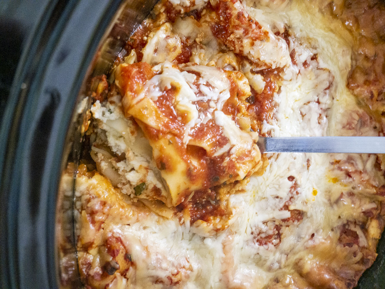 NO Boil Easy Crockpot Lasagna Recipe - 4 Hours