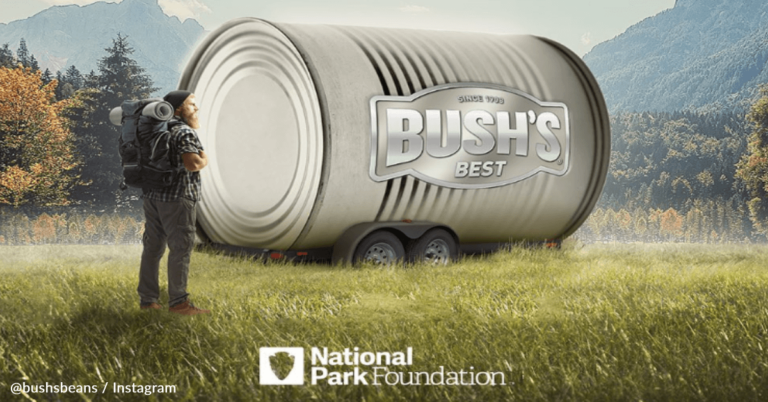 Bush’s Beans Teamed Up With The National Park Foundation To Offer A Bush’s Can Camper Experience