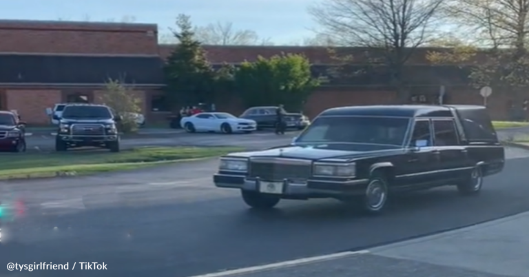 Teen Goes Viral For Creative Goth-Themed “Prom Entrance”