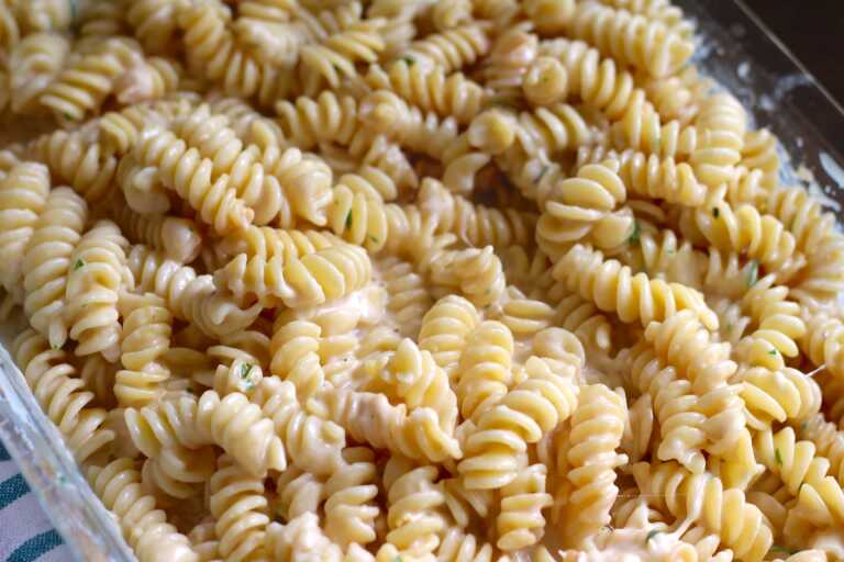 Creamy Lemon Pasta Bake