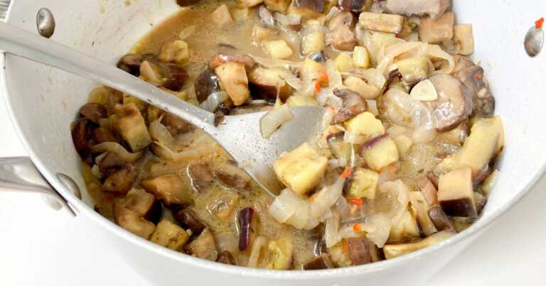 Eggplant Mushroom Yassa