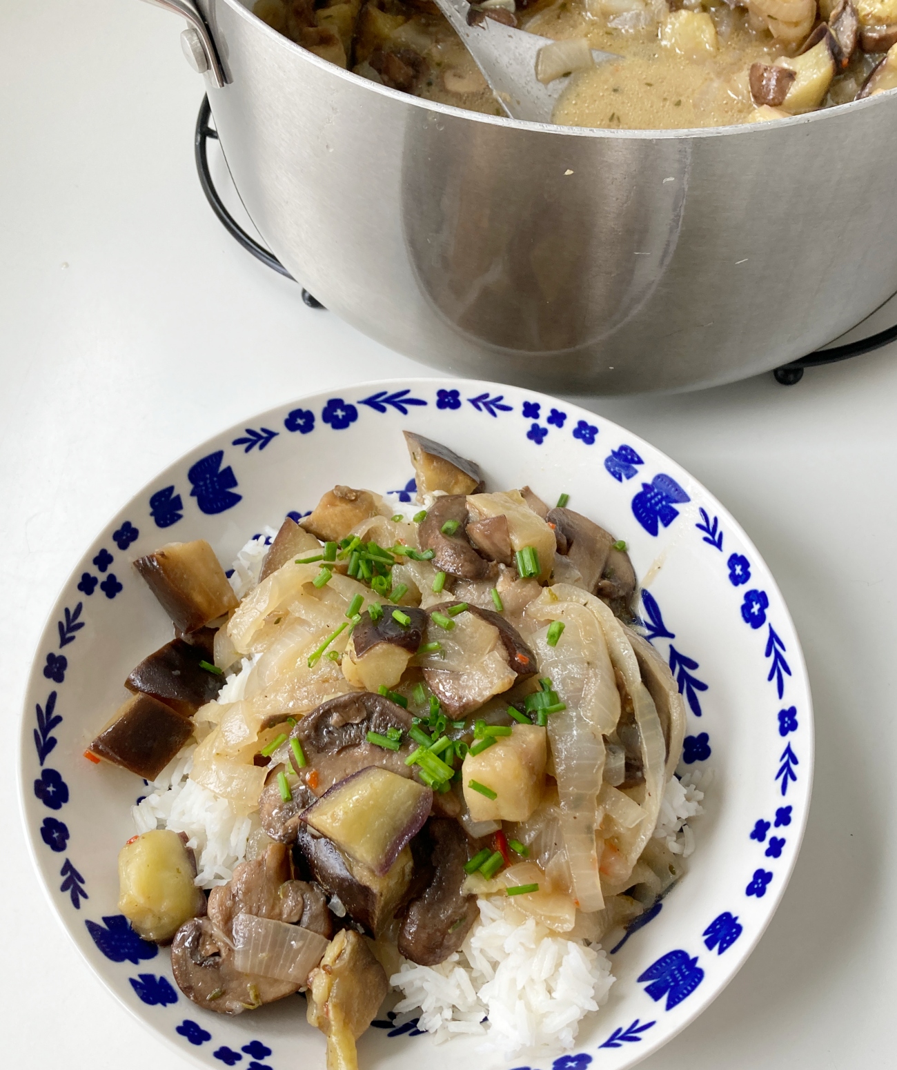 Eggplant Mushroom Yassa