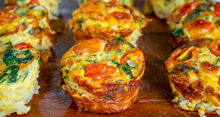 Potato Quiche Cups