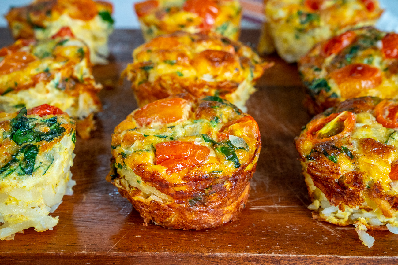 Potato Quiche Cups