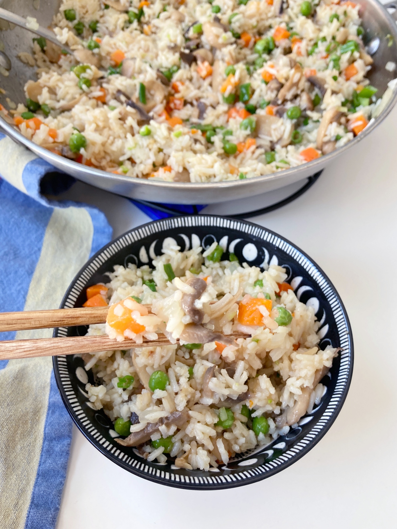 Japanese Veggie Fried Rice