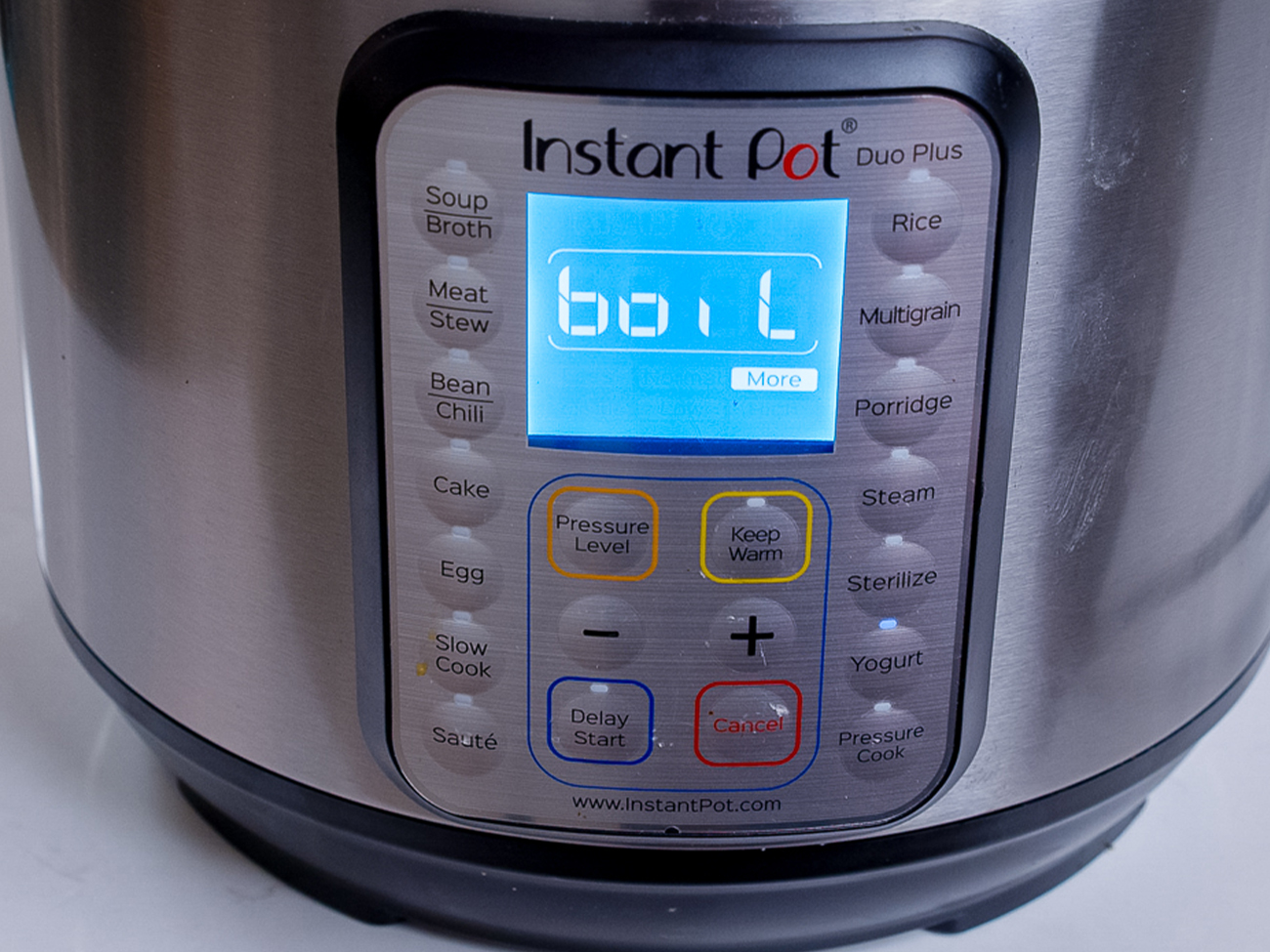 Instant pot with online yogurt setting