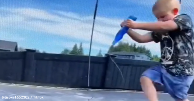 Mom Slammed After Creating The “Trampoline Of Death”