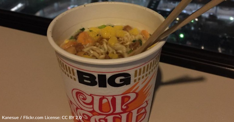Making Ramen Noodles Just Got Even Easier Thanks To A New Measuring Cup