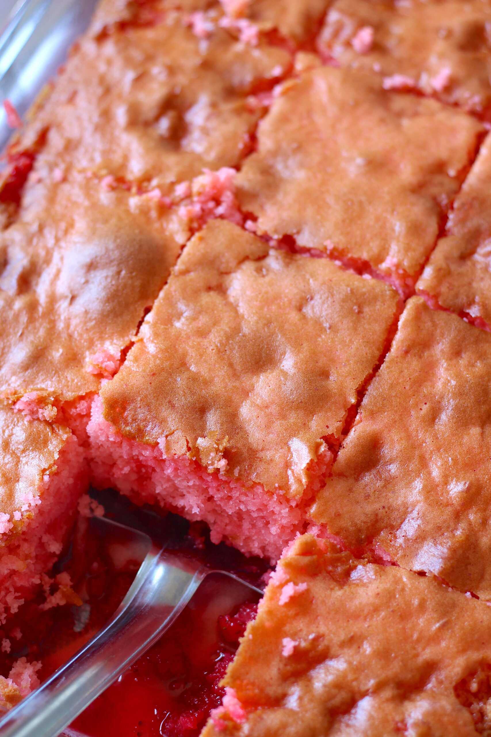 Strawberry Upside Down Cake 7-min
