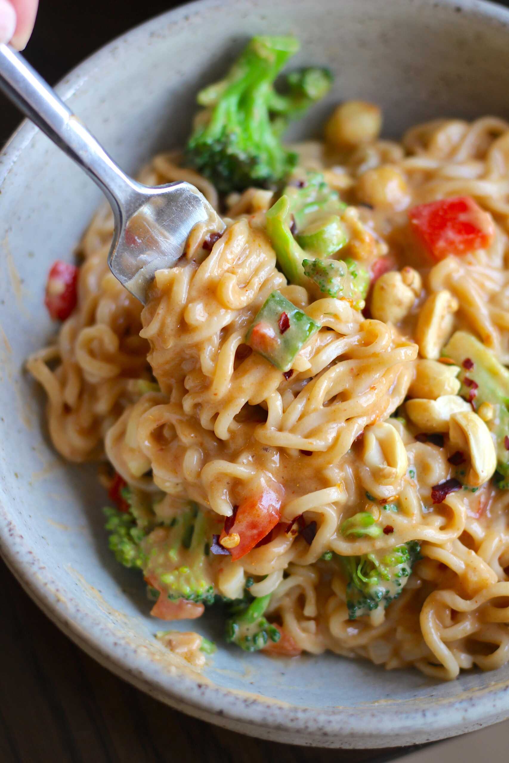 Peanut Curry Noodles 10-min