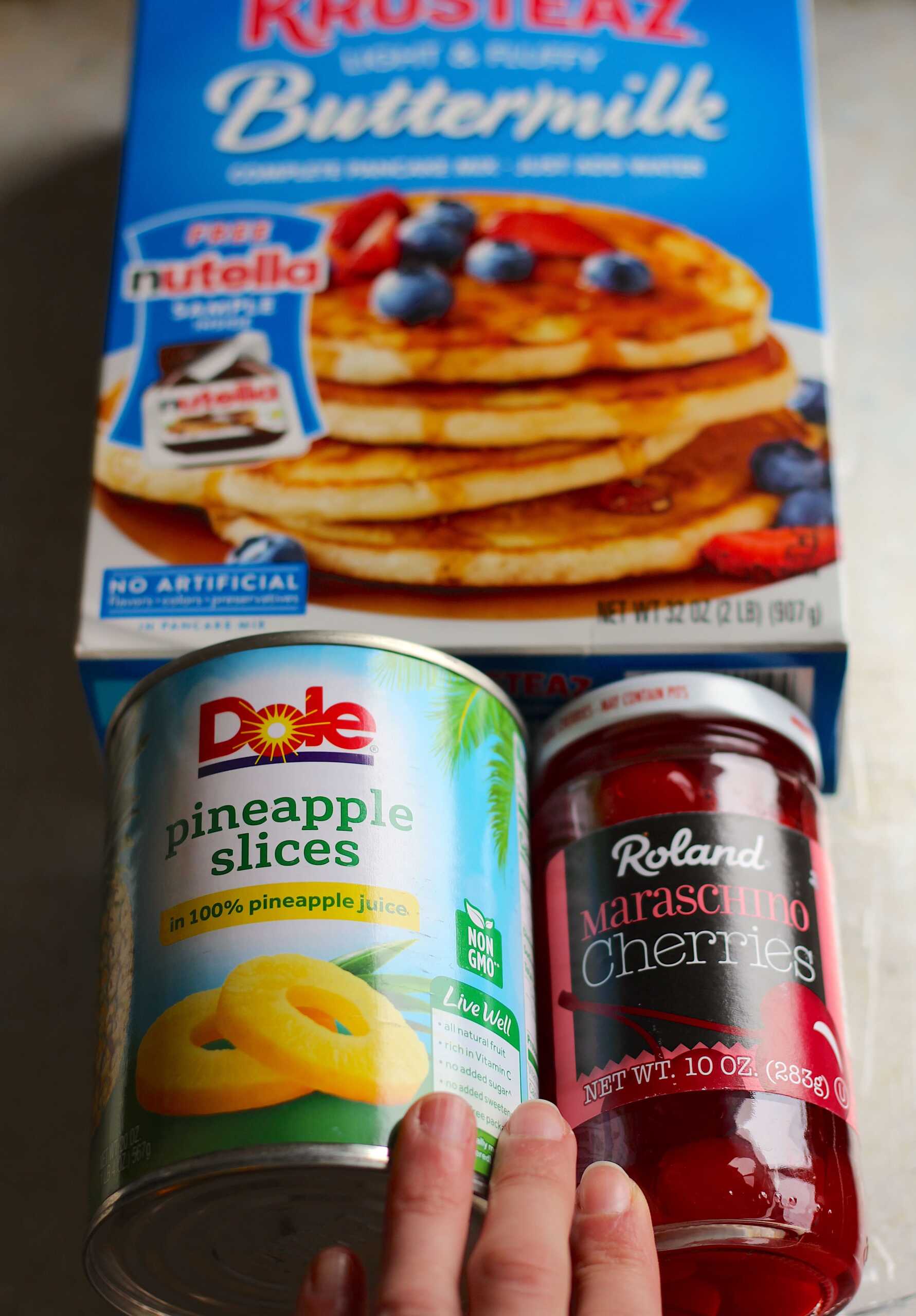 Pineapple Upside down pancake 1-min