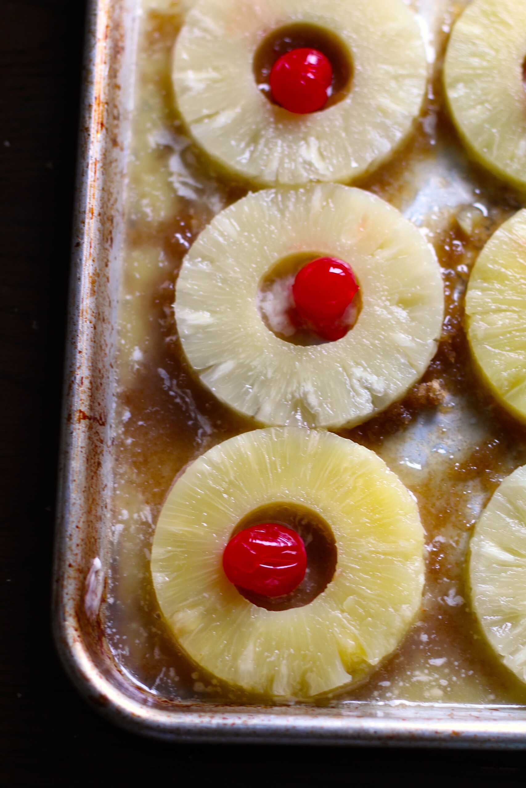 Pineapple Upside down pancake 4-min