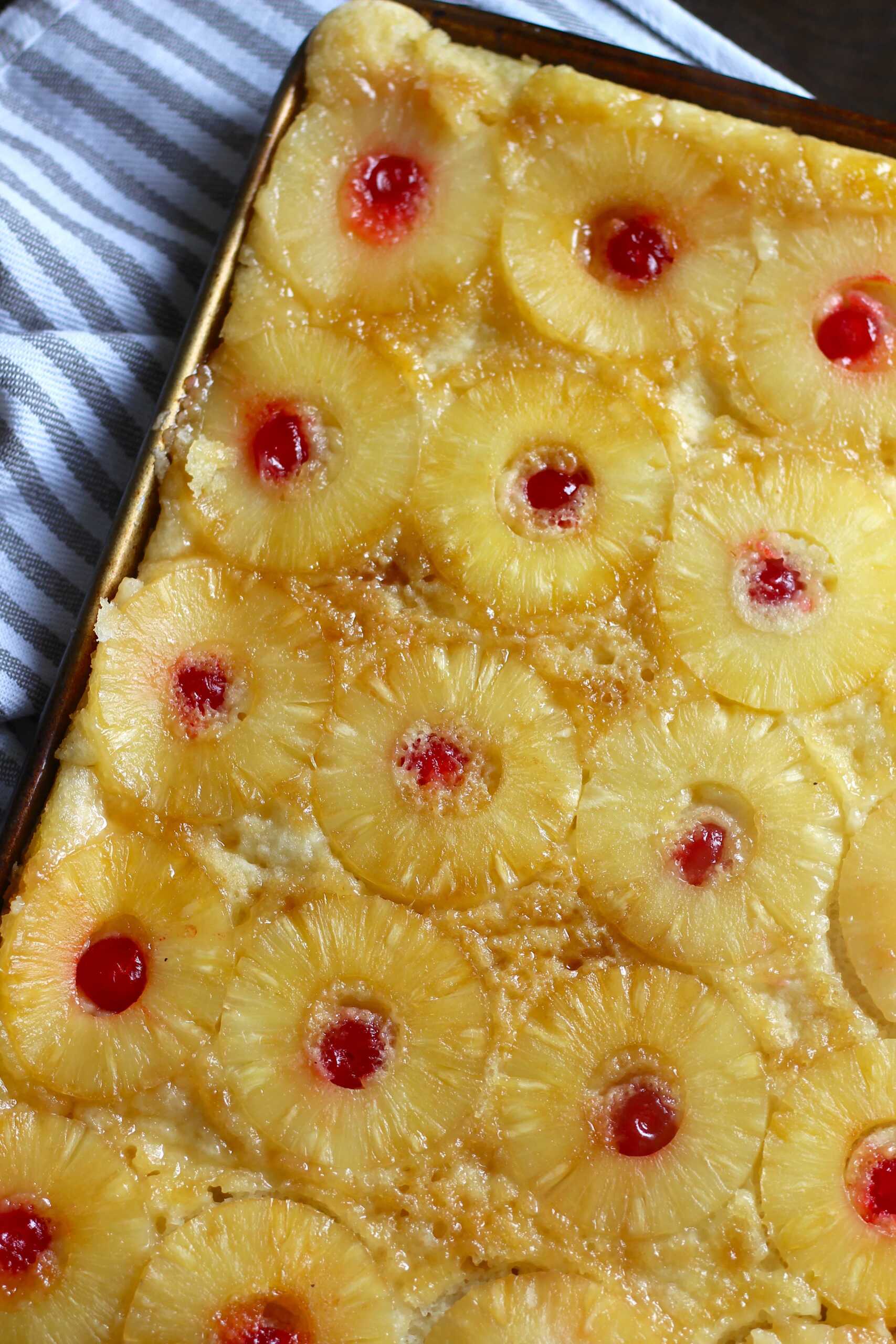 Pineapple Upside down pancake 10-min