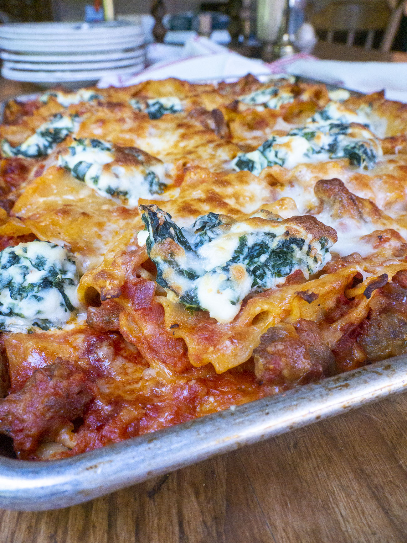 Giada Sheet Pan Lasagna - Sugar and Soul