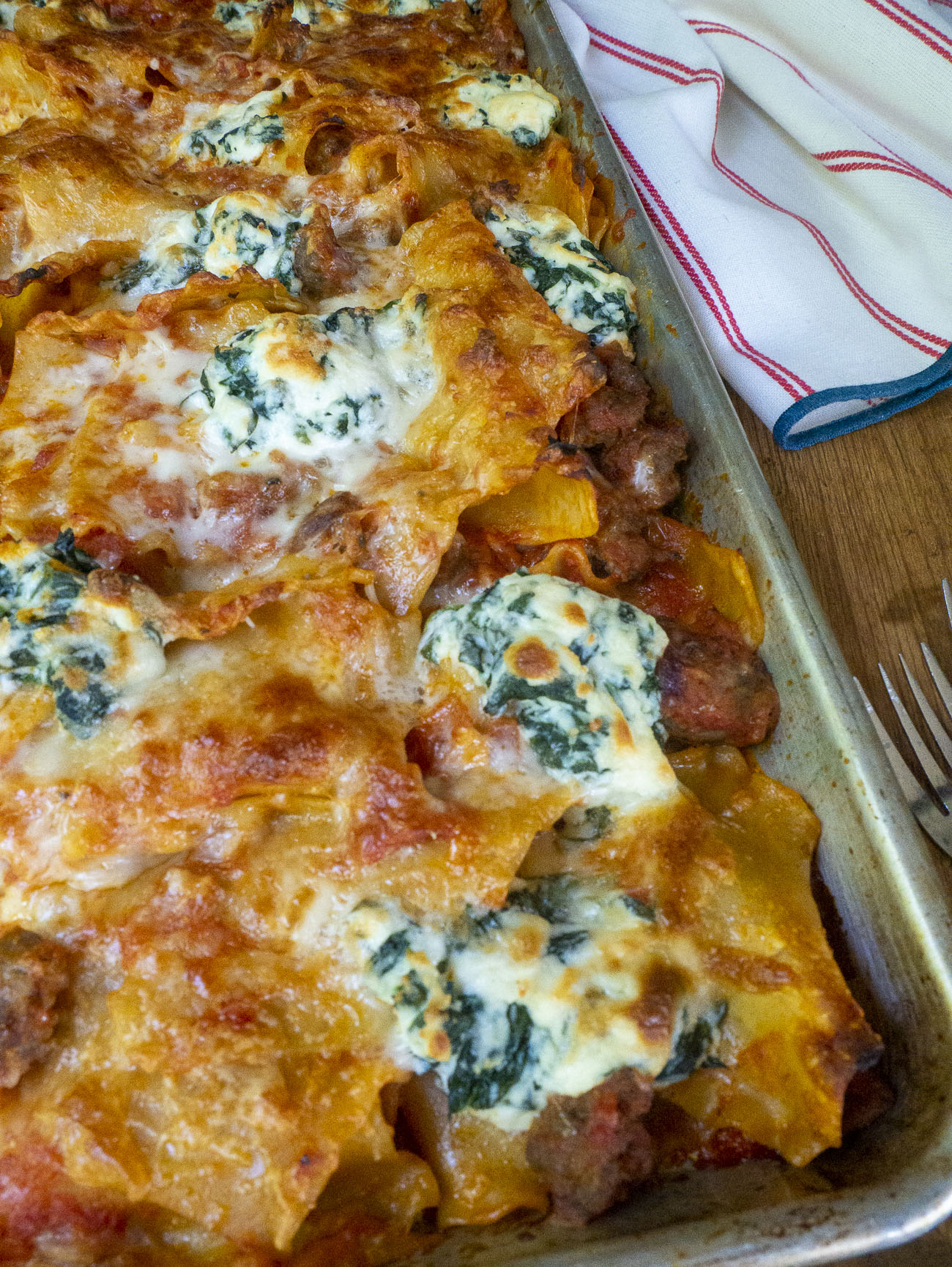 Giada's Crispy Sheet Pan Lasagna-image