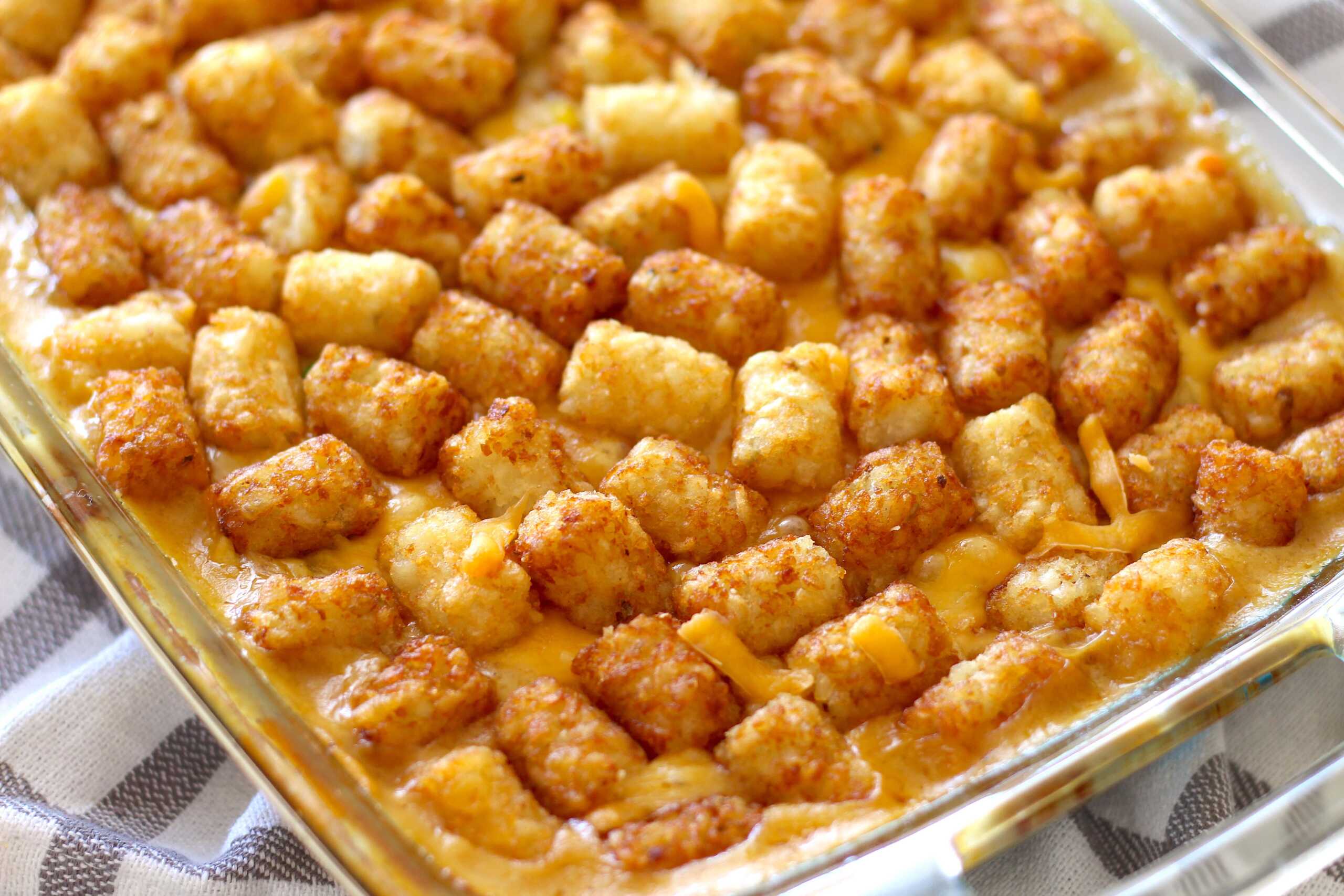 Best Tater Tot Hotdish Recipe - How To Make Tater Tot Hotdish