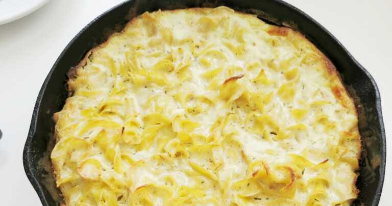 Thyme Lokshen (Savory Kugel)