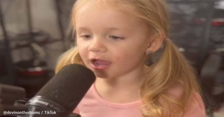 Adorable Girl Sings Metal With Her Musician Dad
