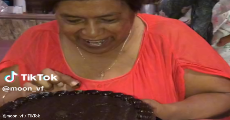 Grandma Loses False Teeth After Taking A Bite Of Birthday Cake