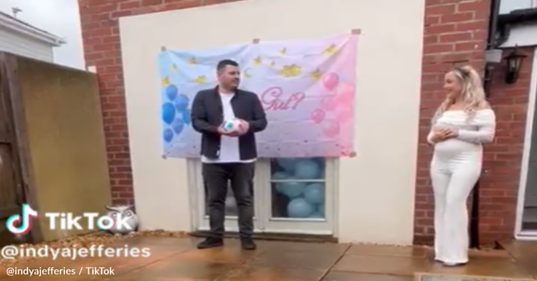Gender Reveal Goes Wrong In Hilarious Viral Video