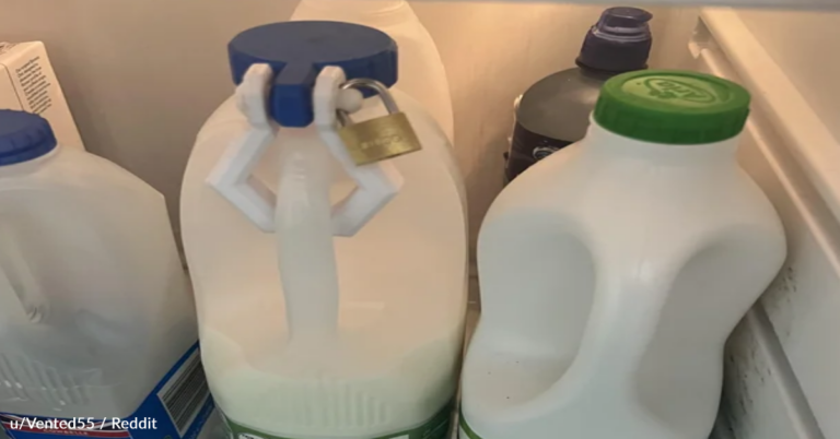 Locked Milk In Office Fridge Sparks Online Debate About Food Theft