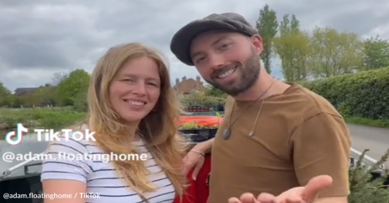 Couple Shares An Inside Look At Their 59-Foot Houseboat