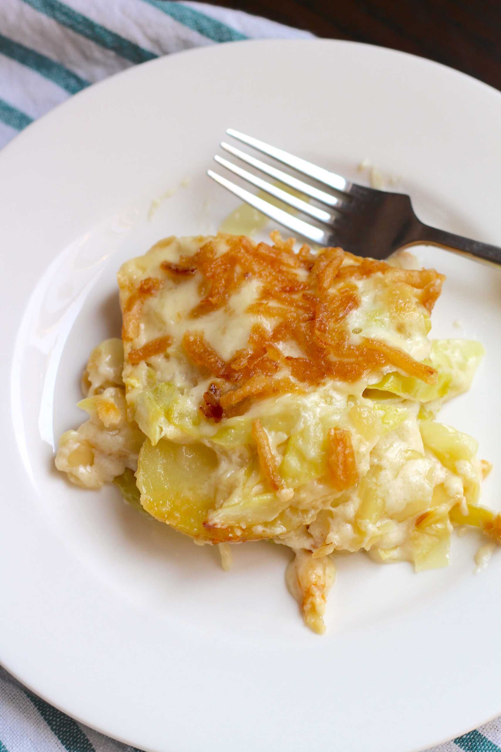 Potato Cabbage Casserole 10-min