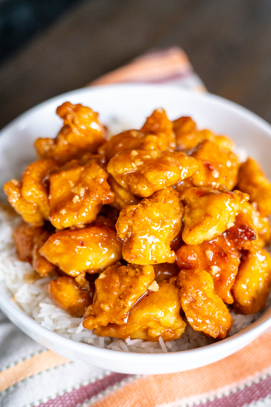 Copycat Panda Express Orange Chicken | 12 Tomatoes