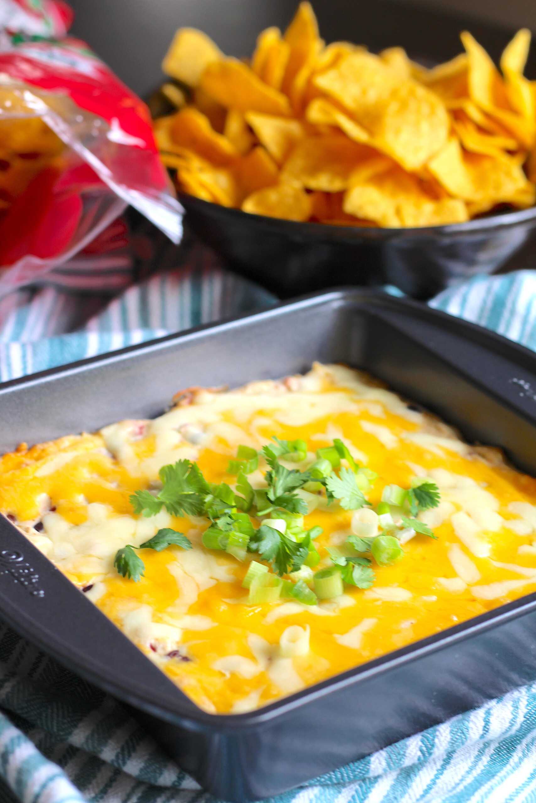 Chicken taco dip 3-min